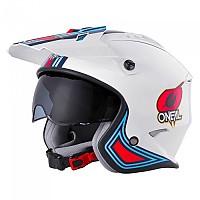 [해외]오닐 Volt MN1 오픈 페이스 헬멧 9140270339 White / Red / Blue