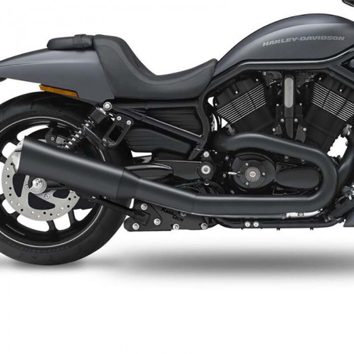 [해외]KESSTECH ESM3 2-1 Harley Davidson VRSCDX 1250 Night Rod Special Ref:081-6867-741 비인증 슬립온 머플러 9140124361 Black