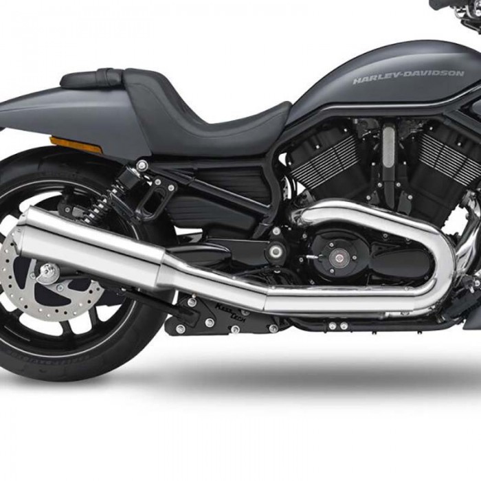 [해외]KESSTECH ESM3 2-1 Harley Davidson VRSCDX 1250 Night Rod Special Ref:090-6467-741 비인증 슬립온 머플러 9140124362 Chrome