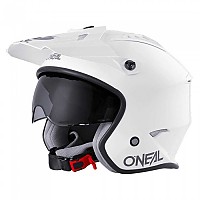[해외]오닐 Volt Solid 오픈 페이스 헬멧 9140270341 White