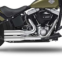 [해외]KESSTECH ESM3 2-2 Harley Davidson FLS 1690 소프트ail Slim Ref:120-5109-745 슬립온 머플러 9140124378 Chrome
