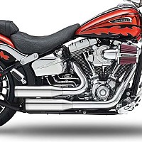 [해외]KESSTECH ESM3 2-2 Harley Davidson FXSBSE 1800 ABS Breakout CVO Ref:137-5109-745 슬립온 머플러 9140124403 Chrome