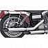 [해외]KHROME WERKS 3´´ Slash Cut Harley Davidson FXD 1340 Dyna Super Glide Ref:202310A 슬립온 머플러 9140124437 Chrome
