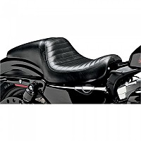 [해외]LEPERA 좌석 풀 Length Pleated Harley Davidson Xl 1200 C Sportster Custom 9140194957 Black
