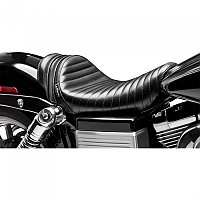 [해외]LEPERA Stubs Spoiler Solo Tuck & Roll Stripes Harley Davidson Fld 1690 Dyna Switchback LK-411BLK 좌석 9140195281 Black