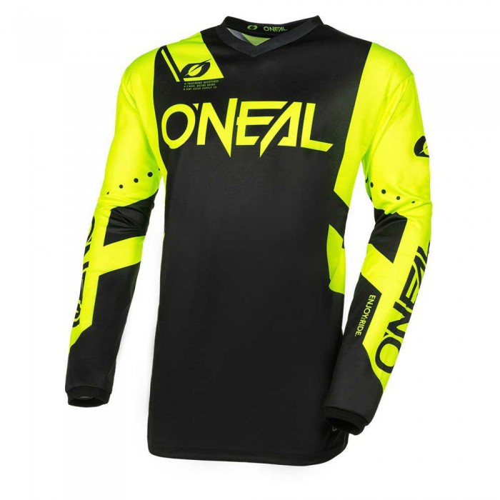 [해외]오닐 엘레먼트 Racewear 긴팔 티셔츠 9140270239 Black / Neon Yellow