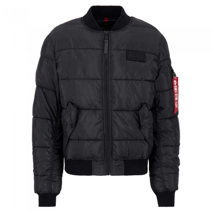 [해외]알파 인더스트리 MA-1 Puffer 봄버 자켓 140028081 Black