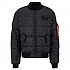 [해외]알파 인더스트리 MA-1 Puffer 봄버 자켓 140028081 Black