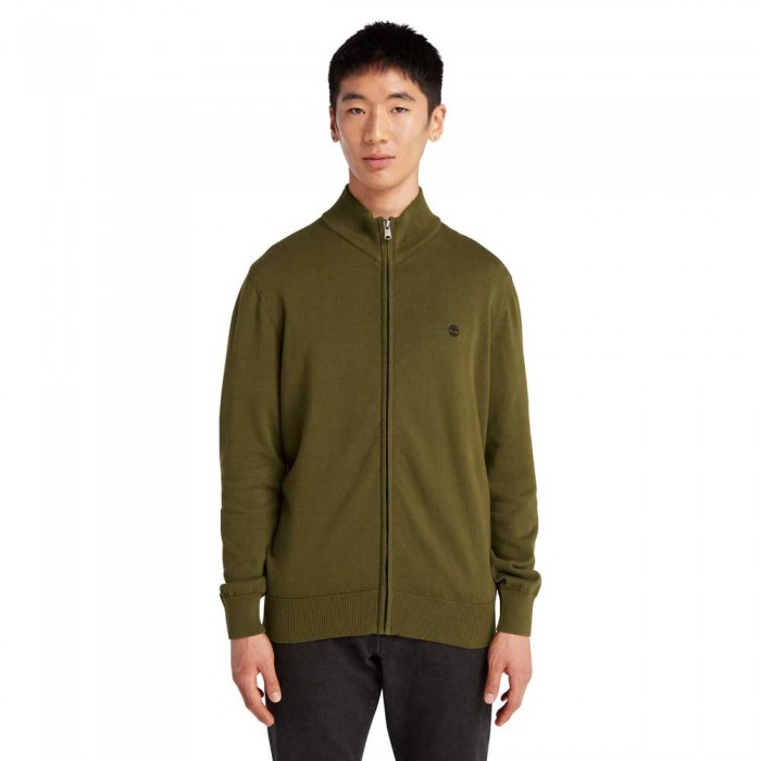 [해외]팀버랜드 Williams River Cotton YD 풀지퍼 스웨트셔츠 140097177 Dark Olive