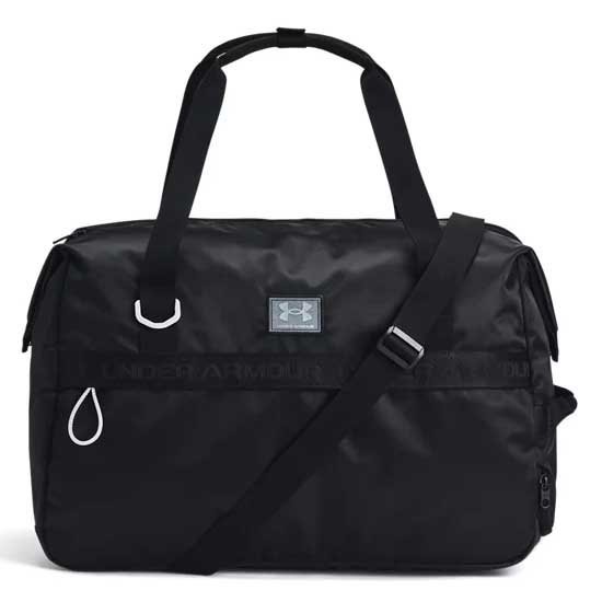 [해외]언더아머 더플백 Essentials 33L 7140046583 Black 001 / Black 001 / Harbor Blue 465