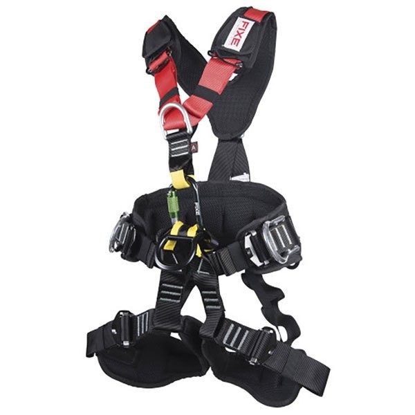 [해외]FIXE CLIMBING GEAR Challenger 전체 하네스 4140266064 Black / Red