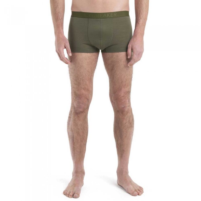 [해외]아이스브레이커 복서 Anatomica Cool-Lite Trunks 메리노 4140125524 Loden