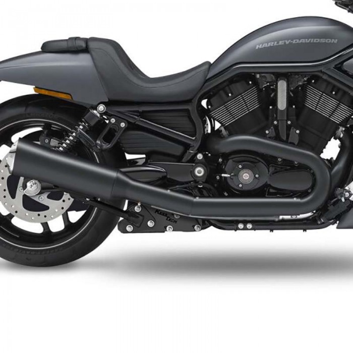 [해외]KESSTECH ESM3 2-1 Harley Davidson VRSCAW 1250 V-Rod Ref:080-6467-761 비인증 슬립온 머플러 9140124360 Black