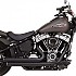 [해외]RINEHART 2-2 M8 Harley Davidson FLDE 1750 ABS Softail Deluxe 107 Ref:300-1101 비인증된 완전 배기 시스템 9140124482 Black