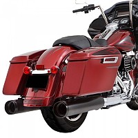 [해외]RINEHART 4.5´´ DBX45 Tradition Harley Davidson FLHR 1750 로드 King 107 Ref:500-0186 슬립온 머플러 9140124511 Black
