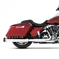 [해외]RINEHART 슬립온 머플러 4.5´´ Harley Davidson FLHR 1750 로드 King 107 Ref:500-0110 9140124520 Black / Chrome