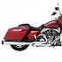 [해외]RINEHART 풀 라인 시스템 Sliml-e Duals Moto프로 45 4.5´´ Harley Davidson FLHR 1750 로드 King 107 Ref:100-0407C 9140124558 Black