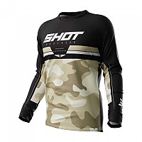[해외]SHOT Devo Battle 긴팔 티셔츠 9140278467 Sand