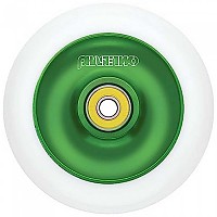 [해외]PHASETWO 스케이트 바퀴 Solid 110 mm 14139828125 White / Green