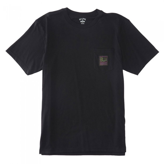 [해외]빌라봉 포켓 Labels 반팔 티셔츠 14140041250 Black