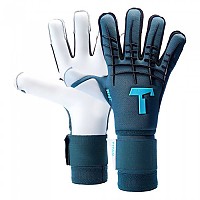 [해외]T1TAN 손가락 보호 기능이 있는 성인 골키퍼 장갑 Petrol Beast 3.0 3140280092 Blue