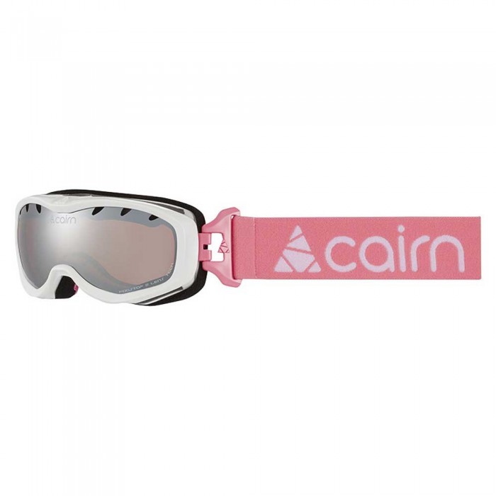 [해외]CAIRN Rush SPX3 스키 고글 4137283615 Shiny White Candy Pink