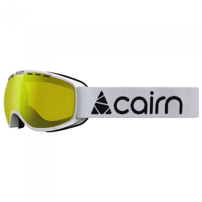 [해외]CAIRN 레인bow 스키 고글 4138133808 Shiny White