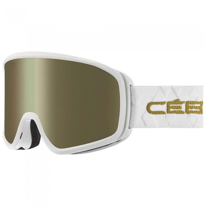 [해외]CEBE Striker Evo 스키 고글 4138437270 Matt White / Gold