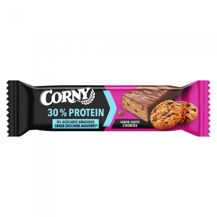 [해외]CORNY 초콜릿 바와 쿠키 Protein 30% Protein 그리고 설탕을 첨가하지 않았습니다 50g 4140218949 Multicolor