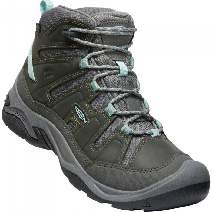 [해외]킨 Circadia Mid Waterproof 등산화 4139181919 Steel Grey / Clou