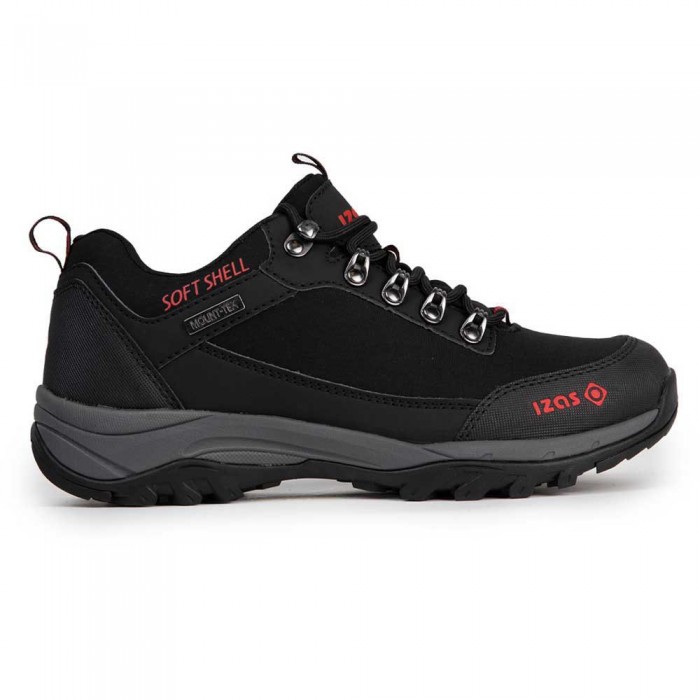 [해외]IZAS Alpes Low 하이킹화 4140222593 Black / Red