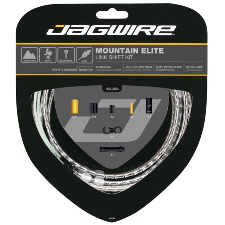 [해외]JAGWIRE 브레이크 키트 Mountain Elite Link Shift Kit 1138500779 Green