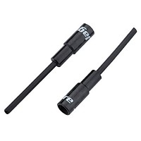 [해외]JAGWIRE 팁 코-End Caps 5 mm 브레이크 카본 6개 1138505597 Black