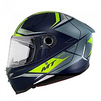 [해외]MT 헬멧s 풀페이스 헬멧 Revenge II S Hatax 9139979829 Matt Black / Fluo Green
