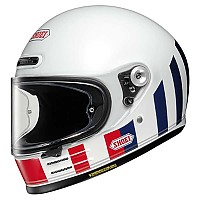 [해외]쇼에이 풀페이스 헬멧 Glamster 93 Retro TC10 9140206687 White / Red