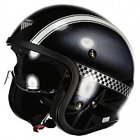 [해외]쇼에이 J.O. Hawker TC5 오픈 페이스 헬멧 9140206697 Black / White