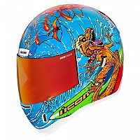 [해외]ICON 풀페이스 헬멧 에어form™ Dino Fury 9140293057 Blue
