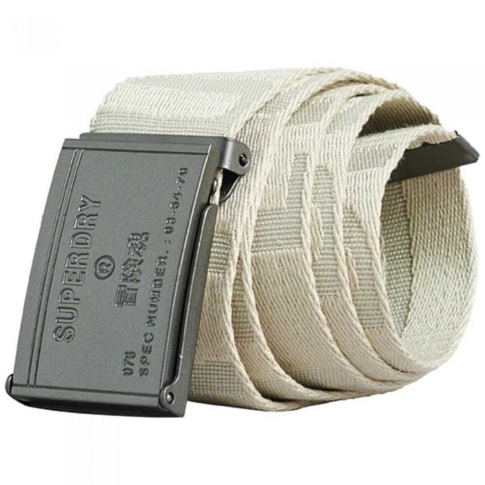 [해외]슈퍼드라이 Vintage Webbing 벨트 140178976 Pelican Beige