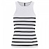 [해외]ONLY Kenya Rib 민소매 티셔츠 139971120 Bright White / Stripes Black