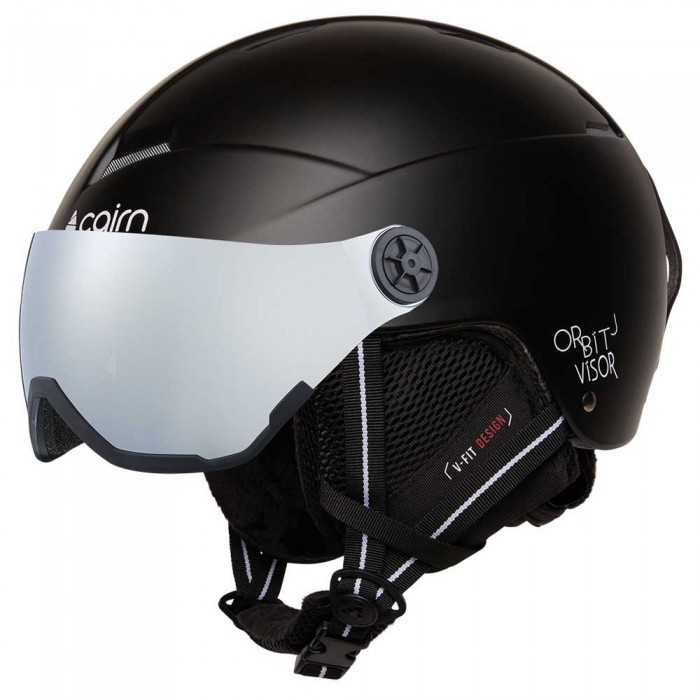 [해외]CAIRN 헬멧 Orbit Visor J 5139017322 Black Matt