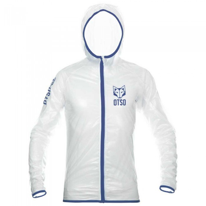 [해외]OTSO 재킷 Waterproof Ultra 라이트 5138264609 White / Royal Blue