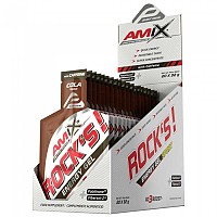 [해외]AMIX 카페인 함유 Rock´s 32g 20 단위 콜라 에너지 젤 상자 4137381288