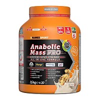 [해외]NAMED SPORT 유장 단백질 Anabolic Mass 프로 1.6 킬로그램 쿠키 3140290929 Orange