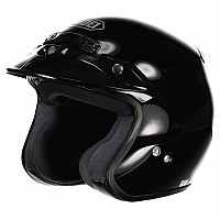 [해외]쇼에이 Rj Platinum-R 오픈 페이스 헬멧 9140206706 Black