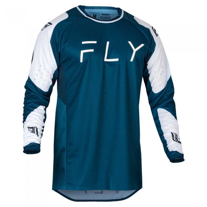 [해외]FLY RACING Evolution DST 긴팔 티셔츠 9140293722 Navy / White