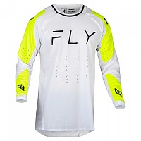 [해외]FLY RACING 긴팔 티셔츠 Evolution DST 9140293723 Neon Yellow / White