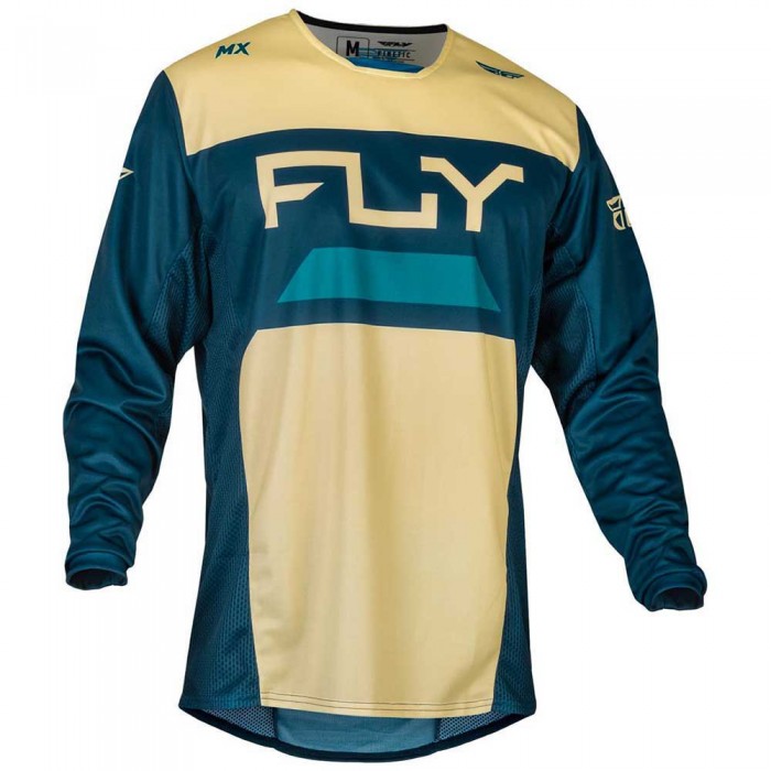 [해외]FLY RACING Kinetic Reload 긴팔 티셔츠 9140293967 Beige / Blue