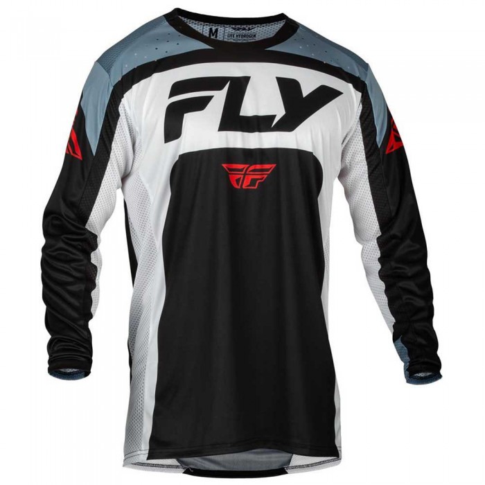 [해외]FLY RACING Lite 긴팔 티셔츠 9140294040 Black / Grey / White