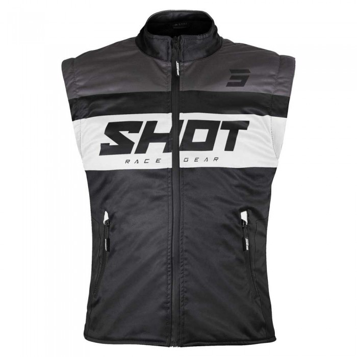 [해외]SHOT Bodywarmer Lite 조끼 9140332798 Black / White