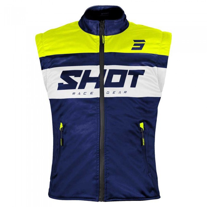 [해외]SHOT Bodywarmer Lite 조끼 9140332799 Navy / Neon Yellow